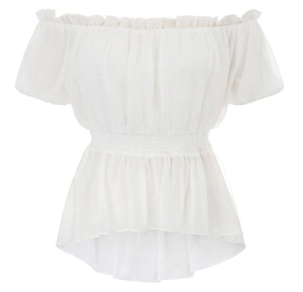women039s blouses shirts ladies short sleeve frilly blouse chiffon victorian elegant retro shirt soft6917581, White
women039s blouses shirts ladies short sleeve frilly blouse chiffon victorian elegant retro shirt soft6917581, White