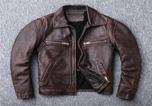 men039s leather faux amekaji red brown heavy do old locomotive head layer cowhide jacket lapels male restoring ancient ways1616782, Black
men039s leather faux amekaji red brown heavy do old locomotive head layer cowhide jacket lapels male restoring ancient ways1616782, Black