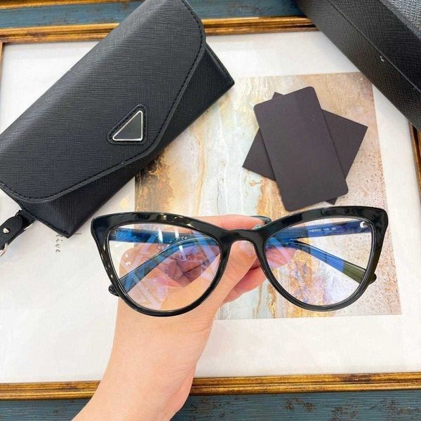 designer sunglasses black frame plain eyeglasses popular style spr01vs cat's eye triangle vintage fashion can match myopia, White;black
designer sunglasses black frame plain eyeglasses popular style spr01vs cat's eye triangle vintage fashion can match myopia, White;black