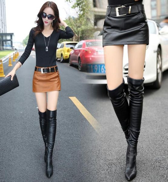new design fashion women039s high waist with belt sashes pu leather short skirt inside safety shorts culottes boot cut sho9700786, Black
new design fashion women039s high waist with belt sashes pu leather short skirt inside safety shorts culottes boot cut sho9700786, Black