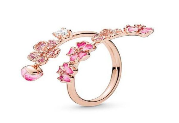 original 925 sterling silver ring rose peach blossom flower branch ring for women wedding party gift fashion jewelry4723437, Slivery;golden
original 925 sterling silver ring rose peach blossom flower branch ring for women wedding party gift fashion jewelry4723437, Slivery;golden