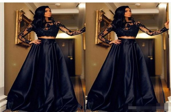 black two pieces prom dresses 2019 jewel illusion long sleeves lace appliques open back plus size party dress evening gowns3550751
black two pieces prom dresses 2019 jewel illusion long sleeves lace appliques open back plus size party dress evening gowns3550751