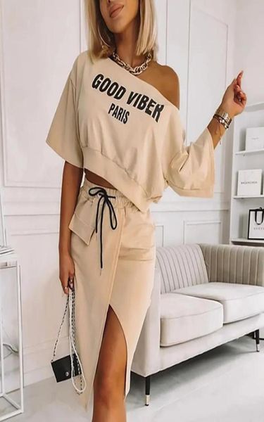 women039s tracksuits spring summer women clothes set good viber letters printed short sleeve loose o neck t shirt elas6573041, Gray
women039s tracksuits spring summer women clothes set good viber letters printed short sleeve loose o neck t shirt elas6573041, Gray