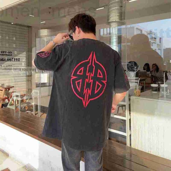 women's t-shirt designer b family double broken washed old net red same style men's and loose short sleeve t-shirt a7x9, White
women's t-shirt designer b family double broken washed old net red same style men's and loose short sleeve t-shirt a7x9, White