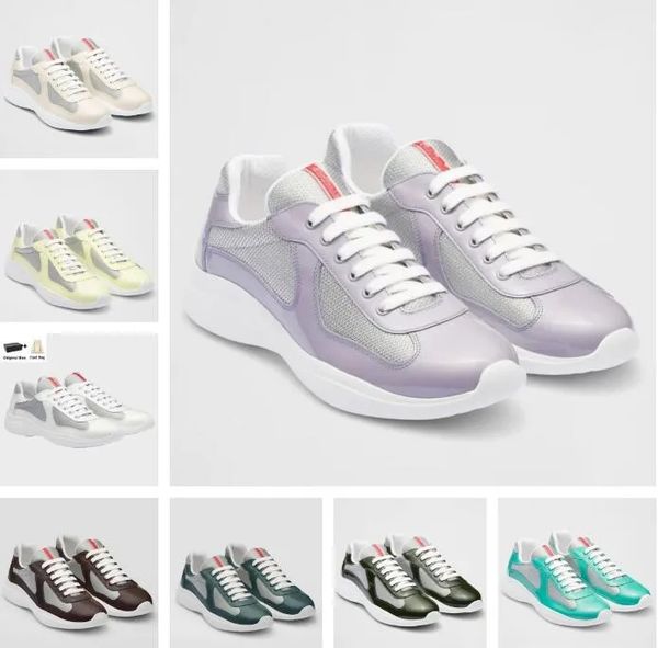b22 italy design men america cup sneakers shoes patent leather & mesh trainers rubber sole fabric sports lace-up nylon skateboard walking eu, Black
b22 italy design men america cup sneakers shoes patent leather & mesh trainers rubber sole fabric sports lace-up nylon skateboard walking eu, Black