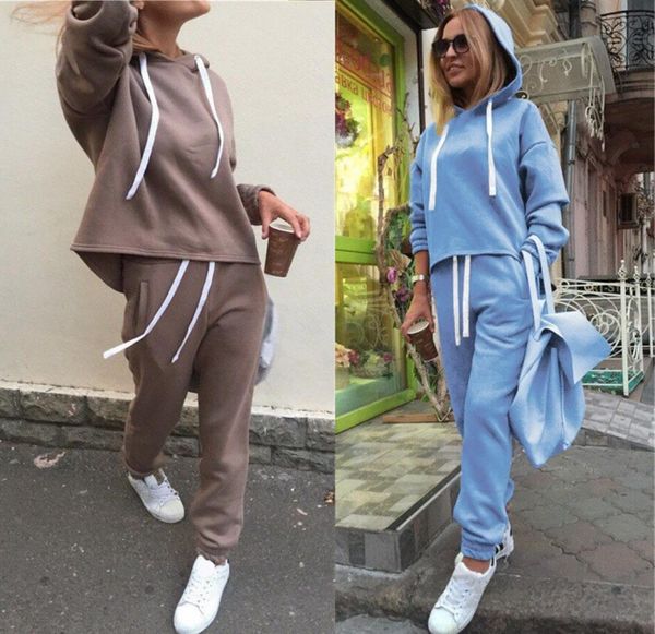 2020 new design women tracksuit long sleeve thicken hooded sweatshirts 2 piece set casual sport suit women tracksuit set6576479, Gray
2020 new design women tracksuit long sleeve thicken hooded sweatshirts 2 piece set casual sport suit women tracksuit set6576479, Gray