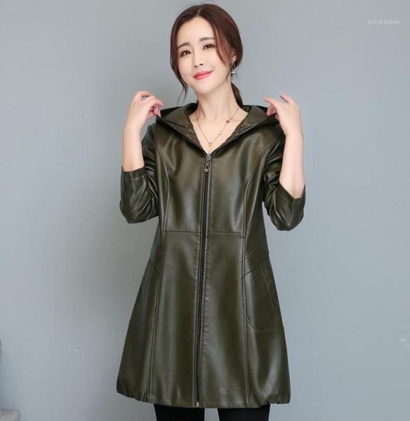 2020 black long leather trench coat women hooded autumn long sleeve plus size women pu leather jacket windbreaker11624904
2020 black long leather trench coat women hooded autumn long sleeve plus size women pu leather jacket windbreaker11624904