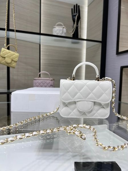 10a mini chain trapezoid chip authentication sheepskin leather shoulder bag women black handbags ladies composite tote bag clutch female pur
10a mini chain trapezoid chip authentication sheepskin leather shoulder bag women black handbags ladies composite tote bag clutch female pur