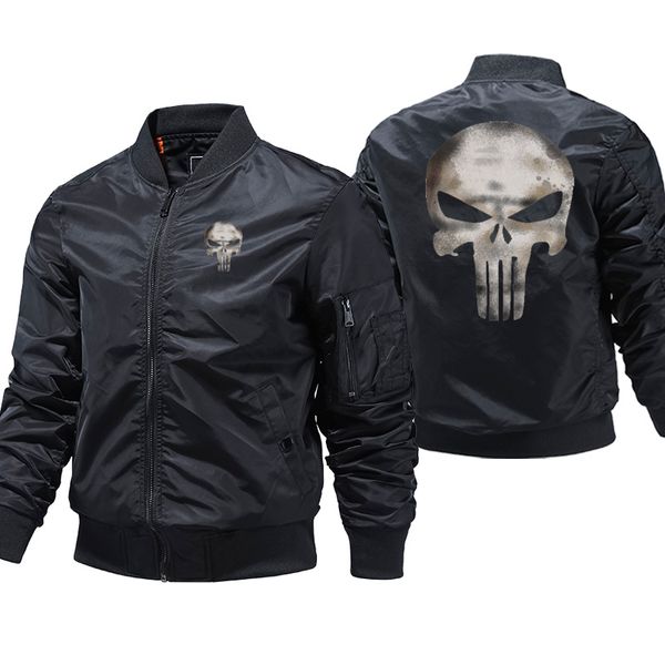 men's jackets fashion skull look jacket thick bomber jacket men windproof ma-1 air thick pilot jacket baseball zipper ceketler casacas, Black;brown
men's jackets fashion skull look jacket thick bomber jacket men windproof ma-1 air thick pilot jacket baseball zipper ceketler casacas, Black;brown