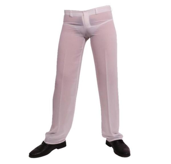 fashionmen transparent pants long chiffon ultrathin perspective casual stylish summer black white1360463
fashionmen transparent pants long chiffon ultrathin perspective casual stylish summer black white1360463