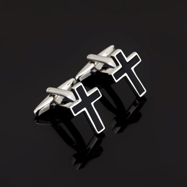 cuff links luxury shirt christians cufflinks for mens gift brand cuff buttons iron cross cuff links black abotoaduras jewelry 230807, Silver
cuff links luxury shirt christians cufflinks for mens gift brand cuff buttons iron cross cuff links black abotoaduras jewelry 230807, Silver