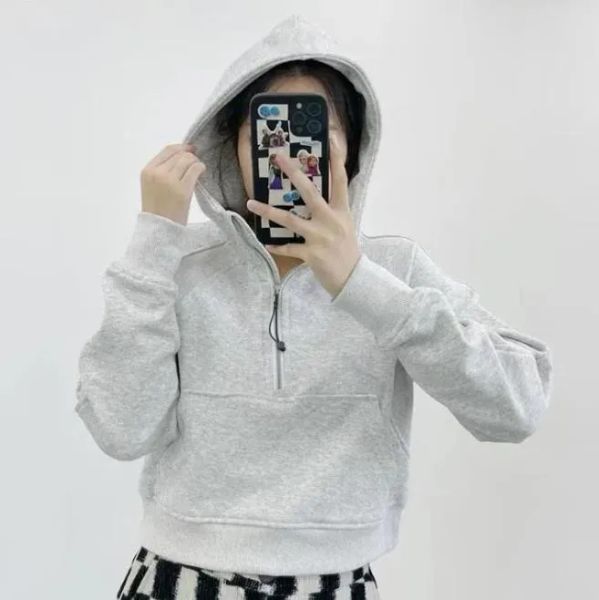 lu-068 yoga clothes scuba half zip hoody outdoor leisure sweater gym clothes women workout fitness loose thick yoga jackets exercise
lu-068 yoga clothes scuba half zip hoody outdoor leisure sweater gym clothes women workout fitness loose thick yoga jackets exercise