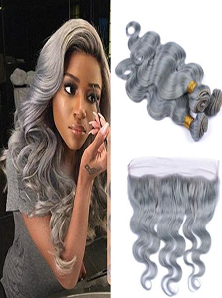 fashion color silver grey body wave human virgin hair lace frontal with bundles gray heat resistant hair extension with closure gr9392385, Black;brown
fashion color silver grey body wave human virgin hair lace frontal with bundles gray heat resistant hair extension with closure gr9392385, Black;brown