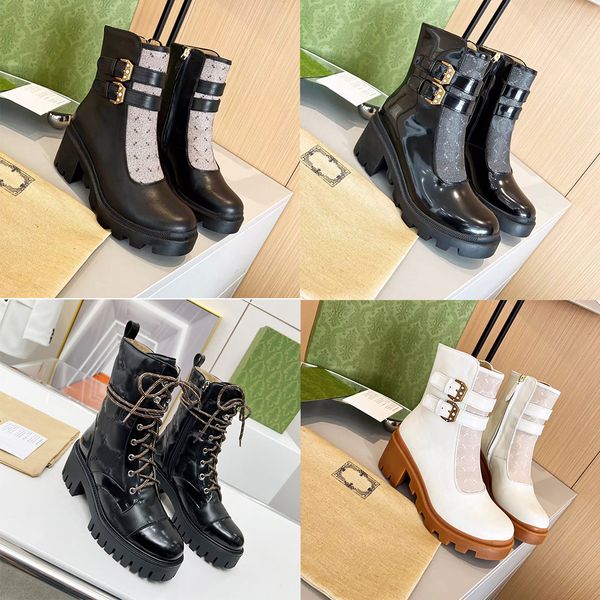 2023 r boots autumn and winter ankle booties lady bee embroidered chunky nude boots leather platform martens boot, Black
2023 r boots autumn and winter ankle booties lady bee embroidered chunky nude boots leather platform martens boot, Black
