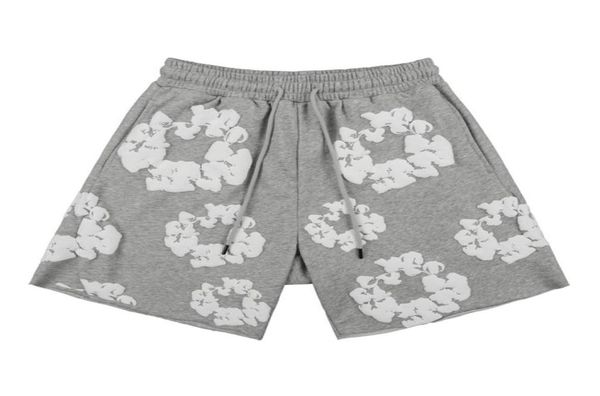 2022 casual summer europe usa flower puff print shorts women men high street oversize string running pocket pants jogging short sw1321890, White;black
2022 casual summer europe usa flower puff print shorts women men high street oversize string running pocket pants jogging short sw1321890, White;black