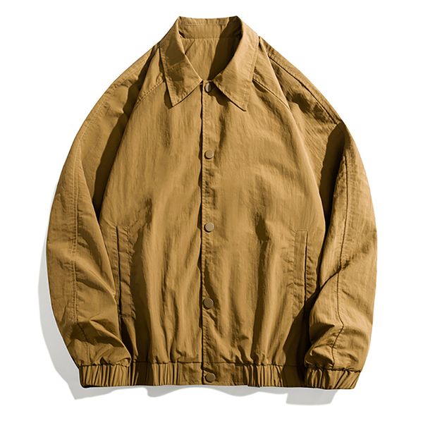 men's jackets summer vintage jacket men oversize baggy coat fashion korean street causal button outerwear clothing male female plus si, Black;brown
men's jackets summer vintage jacket men oversize baggy coat fashion korean street causal button outerwear clothing male female plus si, Black;brown