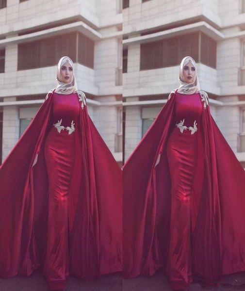 2020 new long jewel neck with capes formal dresses evening gowns yousef aljasm dark red dubai arabic muslim mermaid event prom dre7263362, Black;red
2020 new long jewel neck with capes formal dresses evening gowns yousef aljasm dark red dubai arabic muslim mermaid event prom dre7263362, Black;red