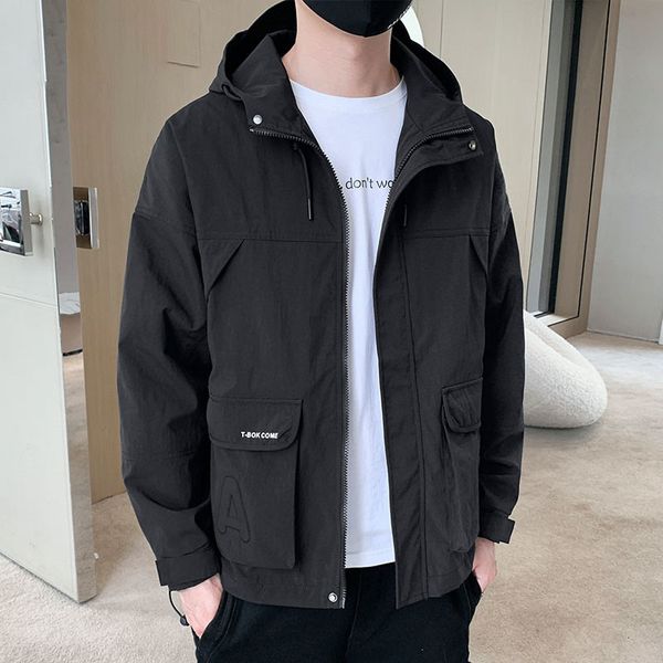 men's jackets autumn winter mens cotton long sleeve windproof jackets coats warm male black coats 230807, Black;brown
men's jackets autumn winter mens cotton long sleeve windproof jackets coats warm male black coats 230807, Black;brown