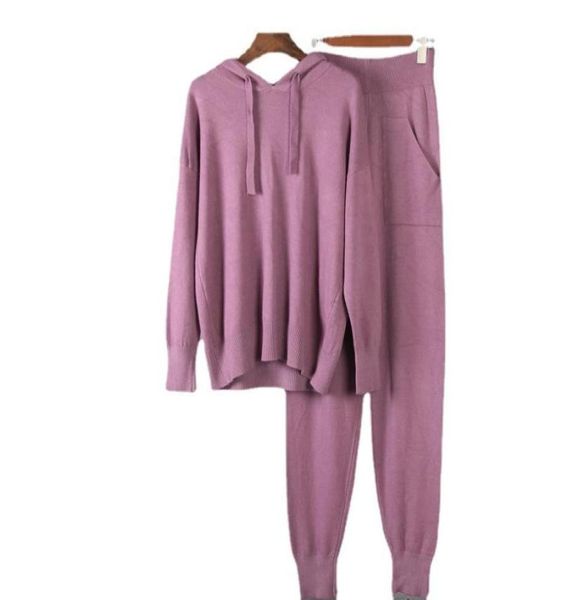 women039s two piece pants cashmere casual knitted carrot hooded sweater women autumn winter sets female tracksuits harem pant9776400, White
women039s two piece pants cashmere casual knitted carrot hooded sweater women autumn winter sets female tracksuits harem pant9776400, White