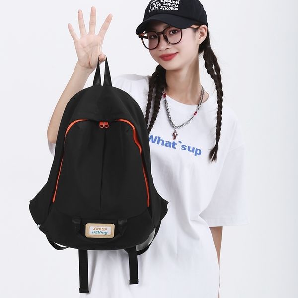 school bags casual daypack college travel backpack lightweight bookbag double zipper 230807
school bags casual daypack college travel backpack lightweight bookbag double zipper 230807