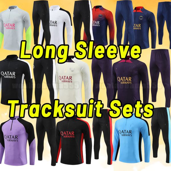 23 24 soccer tracksuits messis 30 mbappe hakimi sergio ramos wijnaldum psgs football shirt 2023 2024 uniform enfants maillot de foot long sl, Black
23 24 soccer tracksuits messis 30 mbappe hakimi sergio ramos wijnaldum psgs football shirt 2023 2024 uniform enfants maillot de foot long sl, Black
