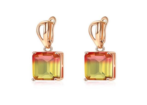 rainbowblue red zircon rose gold color dangle earrings wedding colorful for women jewelry gifts chandelier7566035, Silver
rainbowblue red zircon rose gold color dangle earrings wedding colorful for women jewelry gifts chandelier7566035, Silver