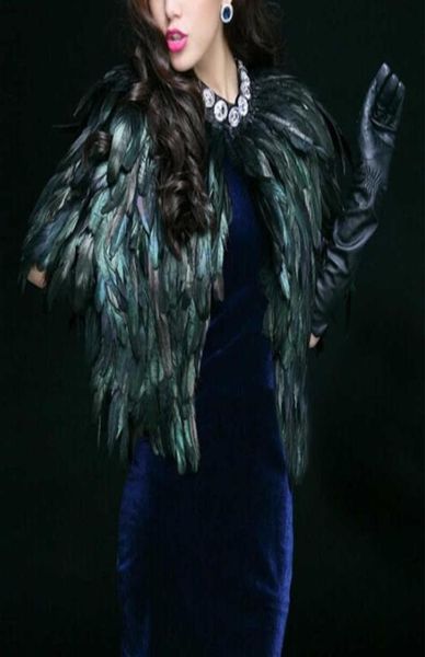 fashion peacock feather cape coat women elegant short paragraph props dance fur vest waistcoat shawl highgrade vest jacket y08293438378, Black
fashion peacock feather cape coat women elegant short paragraph props dance fur vest waistcoat shawl highgrade vest jacket y08293438378, Black