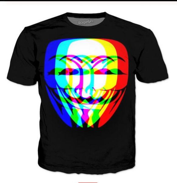 new fashion menswomans anonymous tshirt summer style funny 3d print casual t shirt plus size aa01573489234, White;black
new fashion menswomans anonymous tshirt summer style funny 3d print casual t shirt plus size aa01573489234, White;black