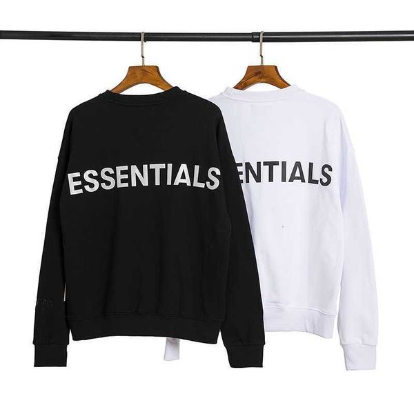 autumn couple fee of god esential 3m reflective high street round neck sweater, Black
autumn couple fee of god esential 3m reflective high street round neck sweater, Black