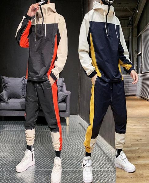 men tracksuit fashion hoodie sweatpants teengers sports suits student casual sweatsuits autumn jogging male patchwork sets5319360, Gray
men tracksuit fashion hoodie sweatpants teengers sports suits student casual sweatsuits autumn jogging male patchwork sets5319360, Gray
