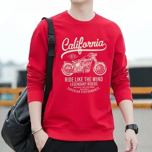 men's hoodies sweatshirts 2023 autumn round neck long sleeve pullover sports motorcycle high street clothing quality sweater p230807, Black
men's hoodies sweatshirts 2023 autumn round neck long sleeve pullover sports motorcycle high street clothing quality sweater p230807, Black