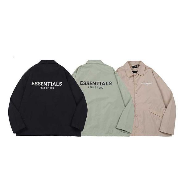 esential multi line letter coach jacket windbreaker men and women lovers sports outdoor stormsuit, Tan;black
esential multi line letter coach jacket windbreaker men and women lovers sports outdoor stormsuit, Tan;black