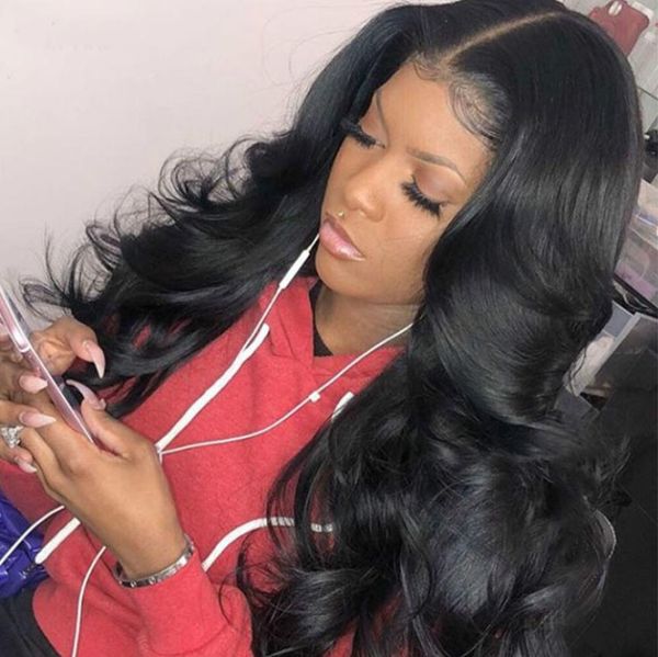 13x6 lace front human hair wigs for women 250 density body wave 360 lace frontal wig fake scalp9441506, Black
13x6 lace front human hair wigs for women 250 density body wave 360 lace frontal wig fake scalp9441506, Black