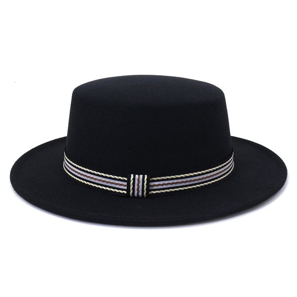 wide brim hats bucket fedora hat flat fedoras for women solid color woolen jazz cap elegant british sun 230808, Blue;gray
wide brim hats bucket fedora hat flat fedoras for women solid color woolen jazz cap elegant british sun 230808, Blue;gray
