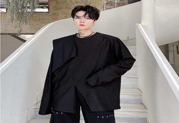 men irregular design fashion hip hop long sleeve tshirts man women loose tees shirts t shirt85532007141339, White;black
men irregular design fashion hip hop long sleeve tshirts man women loose tees shirts t shirt85532007141339, White;black