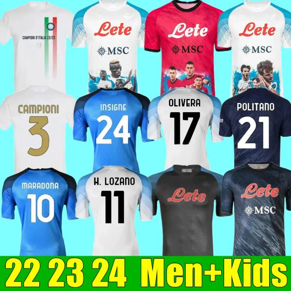 22 23 napoli soccer jerseys men kit kids sets maglia naples 2024 2023 kvaratskhelia zielinski maradona min jae football shirt t osimhen loza, Black
22 23 napoli soccer jerseys men kit kids sets maglia naples 2024 2023 kvaratskhelia zielinski maradona min jae football shirt t osimhen loza, Black