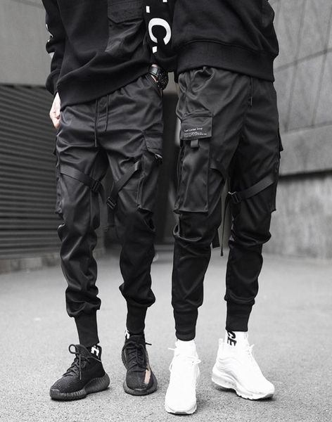 men ribbons color block pants black pocket cargo harem joggers harajuku sweatpant hip hop trousers4205377
men ribbons color block pants black pocket cargo harem joggers harajuku sweatpant hip hop trousers4205377