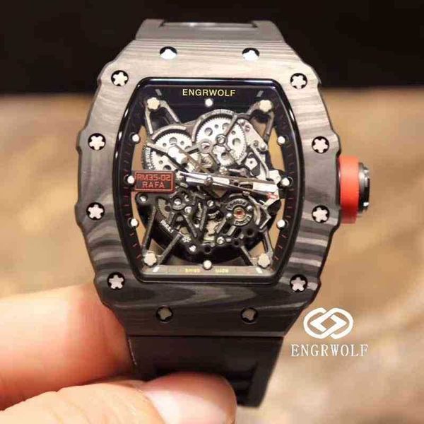 engrwolf watch richa mill r rm35-02 series 2824 automatic mechanical carbon fiber black tape male 1
engrwolf watch richa mill r rm35-02 series 2824 automatic mechanical carbon fiber black tape male 1