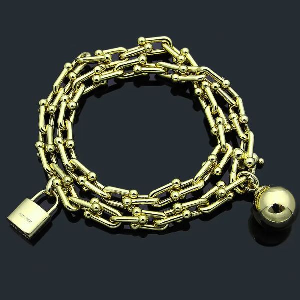 hand womens u-shaped bracelets ball chain designer jewelry chain mens double layer lock bracelet gold/ silver/ rose full brand as wedding ch, Black
hand womens u-shaped bracelets ball chain designer jewelry chain mens double layer lock bracelet gold/ silver/ rose full brand as wedding ch, Black