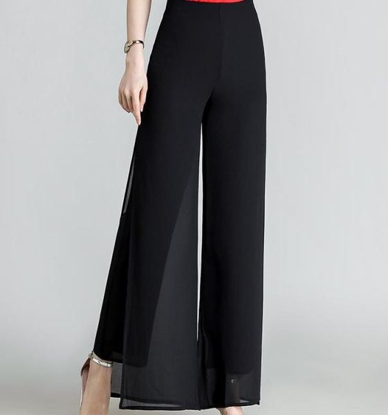 women039s pants capris 2021 ladies long full length womens wide leg high waist side split chiffon summer trousers plus size 67295629, Black;white
women039s pants capris 2021 ladies long full length womens wide leg high waist side split chiffon summer trousers plus size 67295629, Black;white