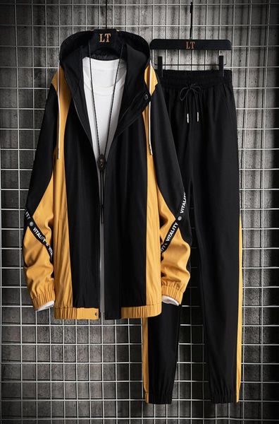 mens tracksuits tracksuit for men fashion harajuku clothes japan style 2 piece set men autumn clothing lightweight hoodie and pant9426144, Gray
mens tracksuits tracksuit for men fashion harajuku clothes japan style 2 piece set men autumn clothing lightweight hoodie and pant9426144, Gray