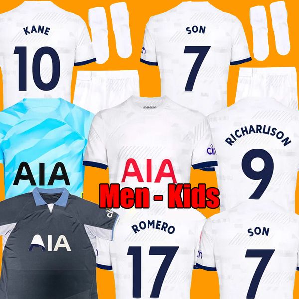 kane son maddison 23 24 soccer jerseys kulusevski richarlison pedro porro 2023 2024 bentancur romero bissouma tottenham football kit shirt s, Black;yellow
kane son maddison 23 24 soccer jerseys kulusevski richarlison pedro porro 2023 2024 bentancur romero bissouma tottenham football kit shirt s, Black;yellow