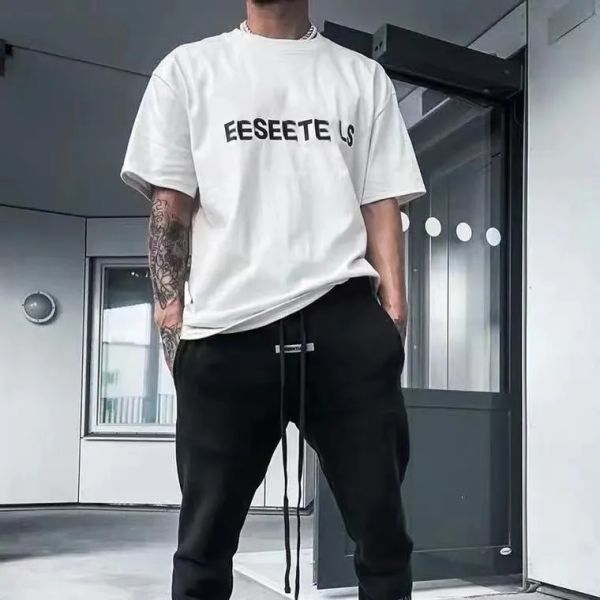 summer designer double line fashion brand casual loose cotton short sleeve men's and women's t-shirt s-5xl, White;black
summer designer double line fashion brand casual loose cotton short sleeve men's and women's t-shirt s-5xl, White;black
