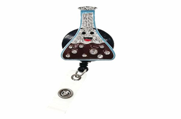 10pcslot crystal beaker retractable badge reel laboratory bottle id badge holder for nurse gift9520857, Gray
10pcslot crystal beaker retractable badge reel laboratory bottle id badge holder for nurse gift9520857, Gray