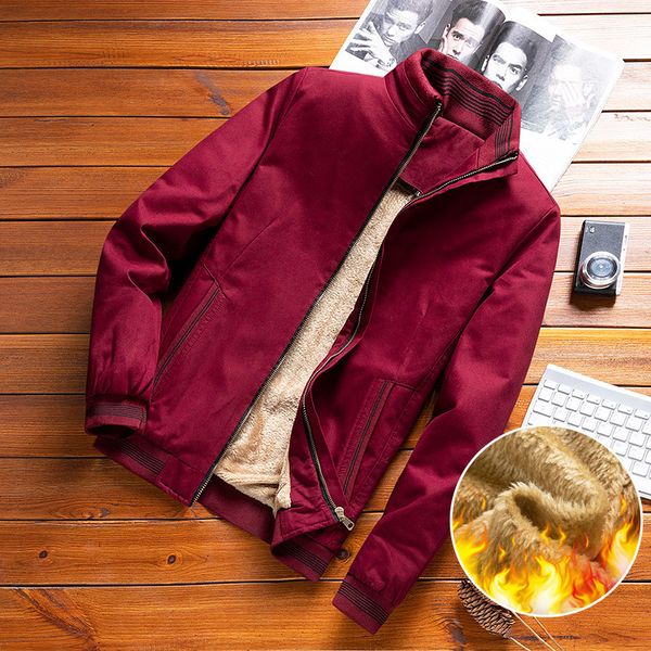 men's jackets men jackets autumn and winter style plus velvet thick korean version slim classic stand collar fashion casual trend coat, Black;brown
men's jackets men jackets autumn and winter style plus velvet thick korean version slim classic stand collar fashion casual trend coat, Black;brown