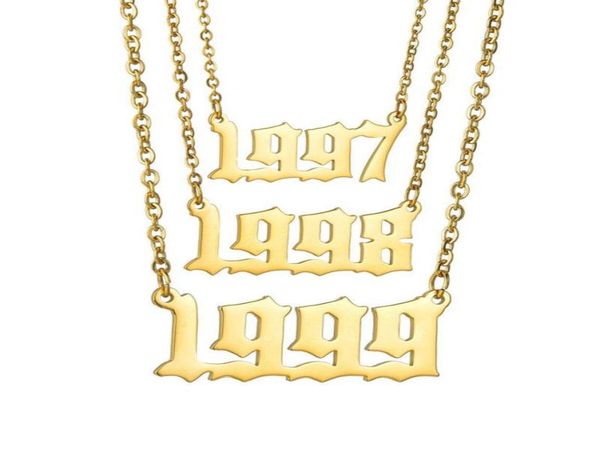 pendant necklaces gold letter jewelry stainless steel necklace 1997 1998 1999 birthday year choker pendants lovely gift for the mo4709357, Silver
pendant necklaces gold letter jewelry stainless steel necklace 1997 1998 1999 birthday year choker pendants lovely gift for the mo4709357, Silver