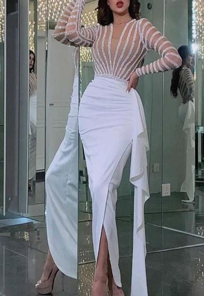 silver vneck mermaid prom dresses 2020 long sleeves white african formal evening gowns graduation see though party dresses 27121171, Black
silver vneck mermaid prom dresses 2020 long sleeves white african formal evening gowns graduation see though party dresses 27121171, Black