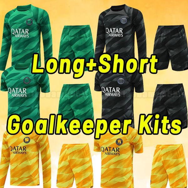 goalkeeper kits 23 24 soccer jerseys mbappe hakimi sergio ramos wijnaldum psgs football shirt 2023 2024 men uniform maillot de foot long+sho, Black;yellow
goalkeeper kits 23 24 soccer jerseys mbappe hakimi sergio ramos wijnaldum psgs football shirt 2023 2024 men uniform maillot de foot long+sho, Black;yellow