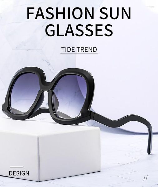 sunglasses 2023 fashion round frame curved legs men women personalized retro sun glasses girls ladies uv400 gafas de sol347, White;black
sunglasses 2023 fashion round frame curved legs men women personalized retro sun glasses girls ladies uv400 gafas de sol347, White;black