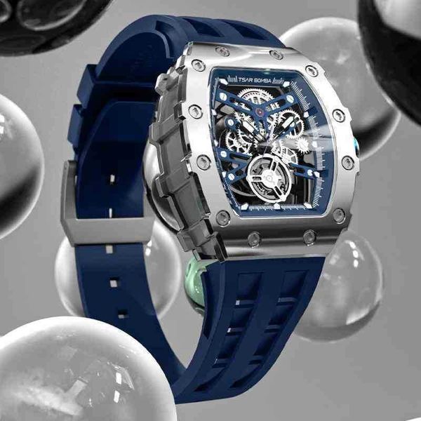 luxury mens mechanics watch richa wristwatches for mens tsar bomba mechanical wristwatch tonneau design sapphire crystal automatic sport wat
luxury mens mechanics watch richa wristwatches for mens tsar bomba mechanical wristwatch tonneau design sapphire crystal automatic sport wat